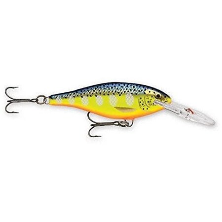 Rapala Shad Rap Crankbait 2, 316 Oz, Hot Steel, Floating SR05HS